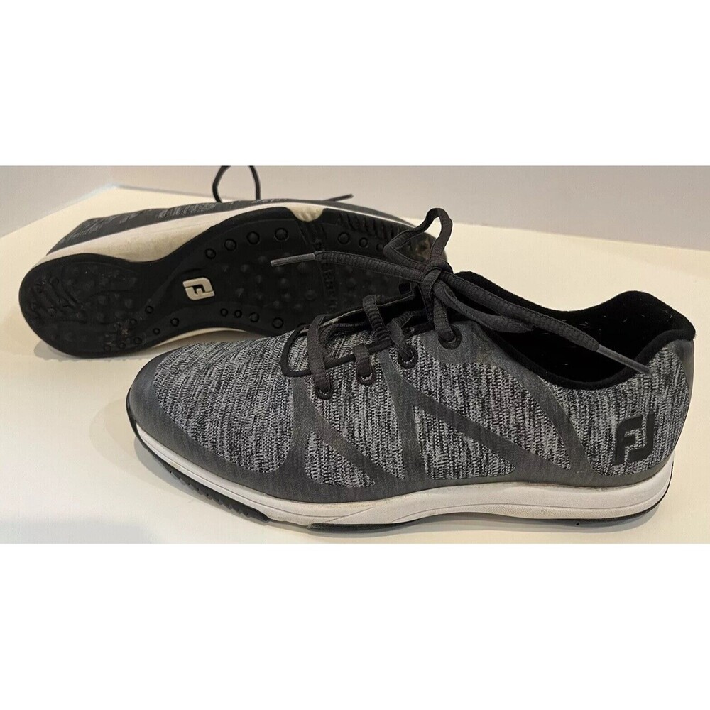 Footjoy FJ Golf Shoes Womens 6.5 Superflex Gray Charcoal 92904